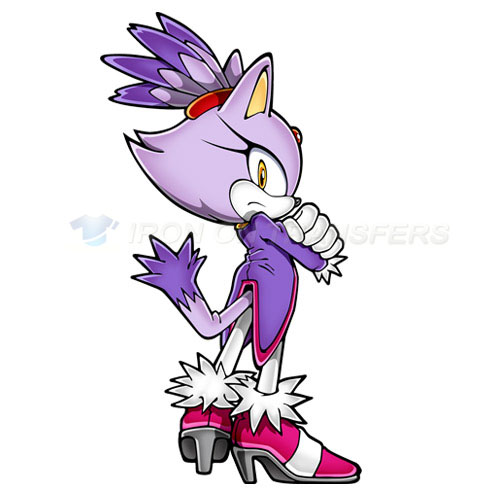 Sonic the Hedgehog Iron-on Stickers (Heat Transfers)NO.5337